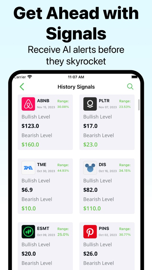 #4. Penny Stocks Screener: AI Scan (iOS) 由: SAGAMILL PTE. LTD.