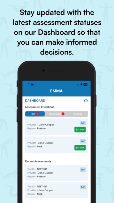 EMMA Health Screenshot
