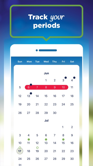 Menopause Stage - Clearblue me Screenshot