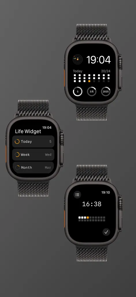 Life Widget - Time Progress - Lifestyle App | MWM