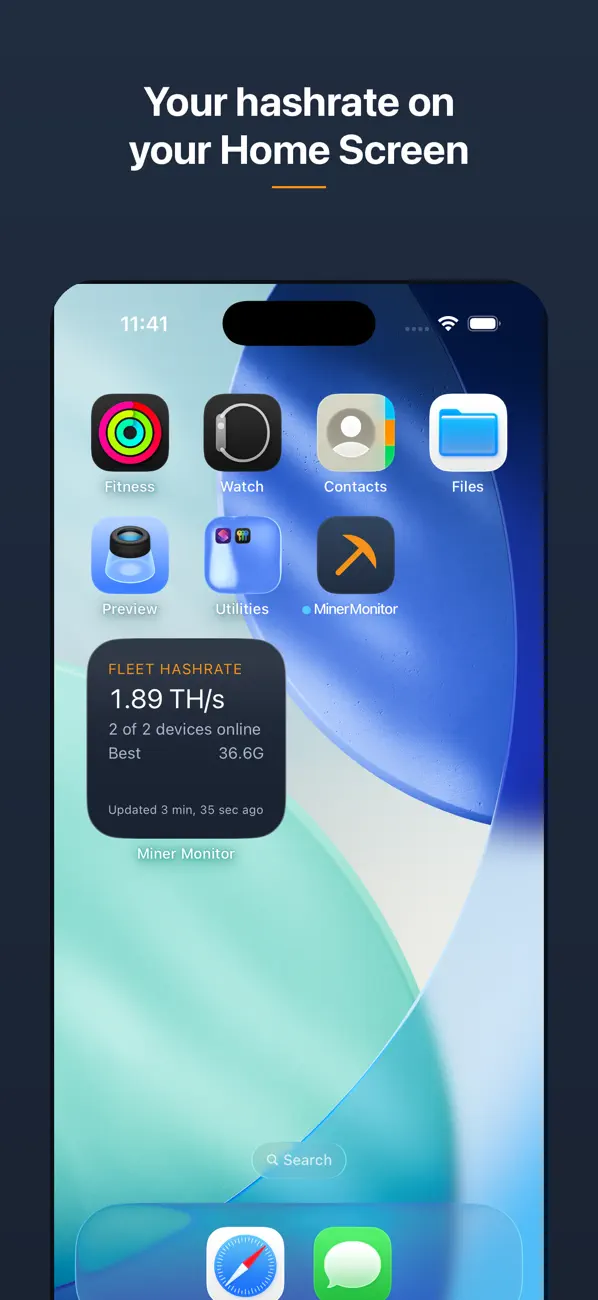 Screenshot #3 pour Miner Monitor