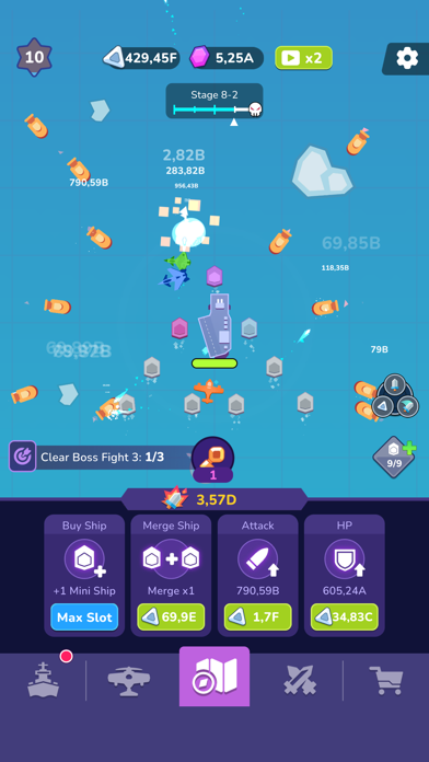 Naval Legends Warship Conquest Screenshot