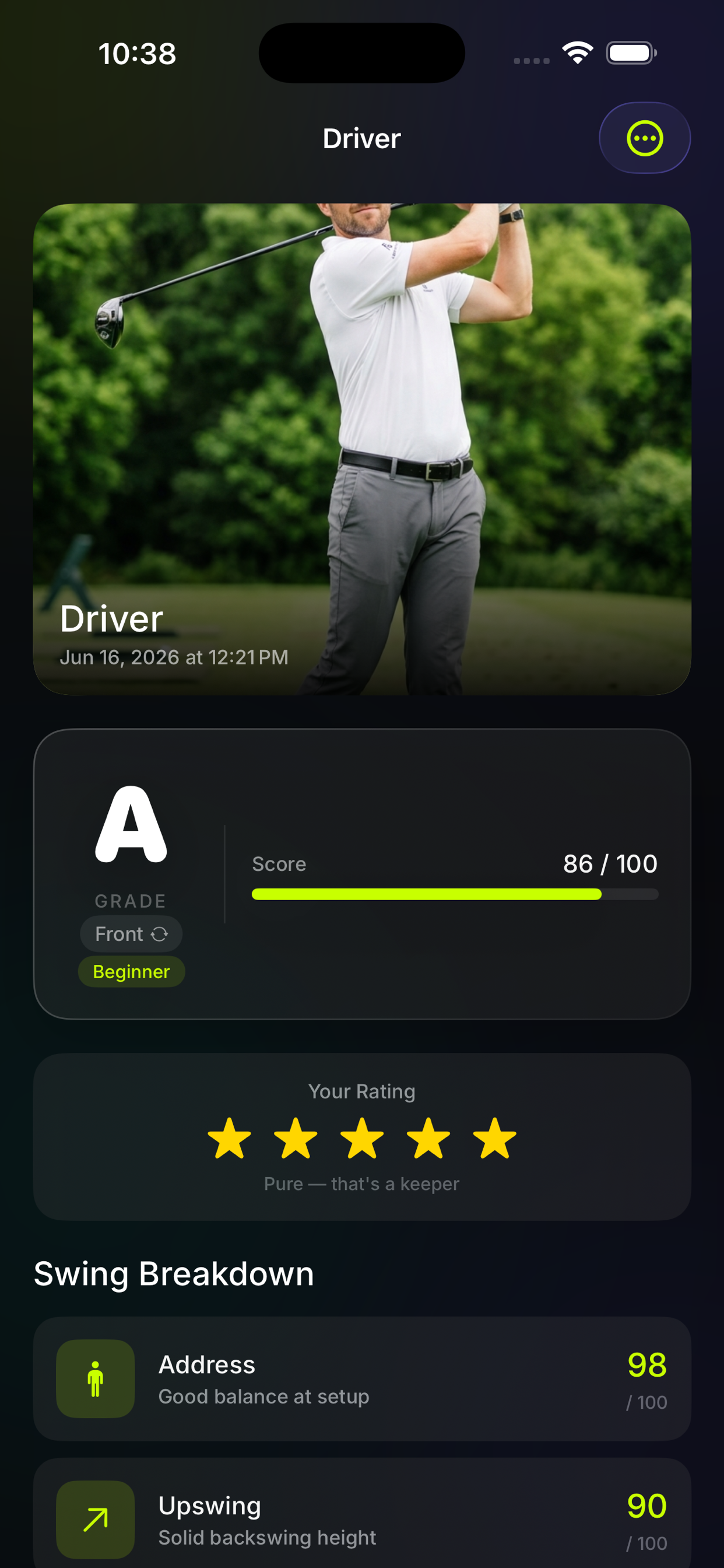 SwingLab Coach screenshot 2