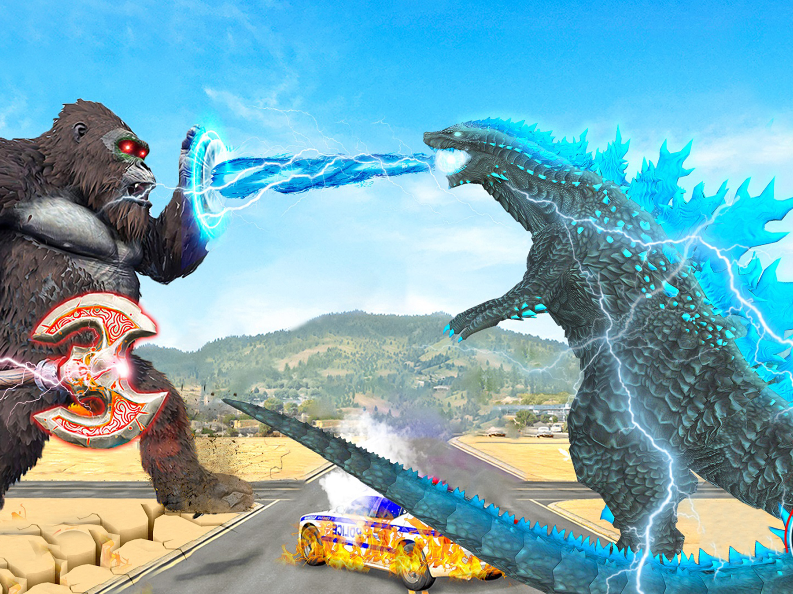 Gorilla Monster Animal Revolt screenshot 5