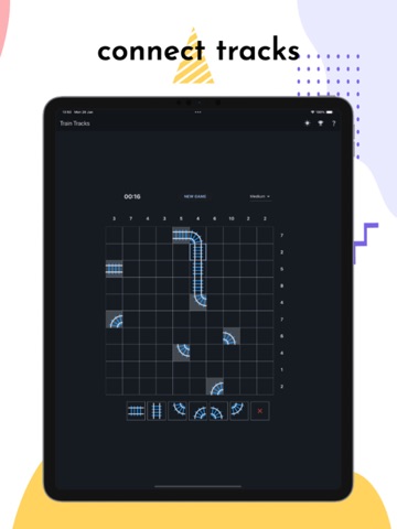 Train Tracks: Railway Puzzle iPad screenshot