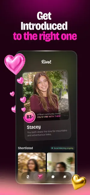 Rivet: Date & match new people screenshot 2