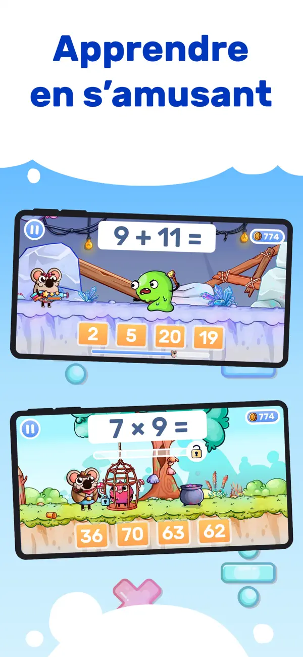 Screenshot #1 pour Maths, Table de Multiplication