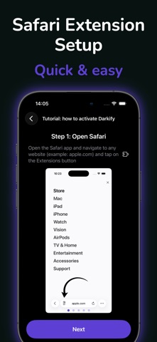 Darkify - Extension for Safari Screenshot 5 of 5