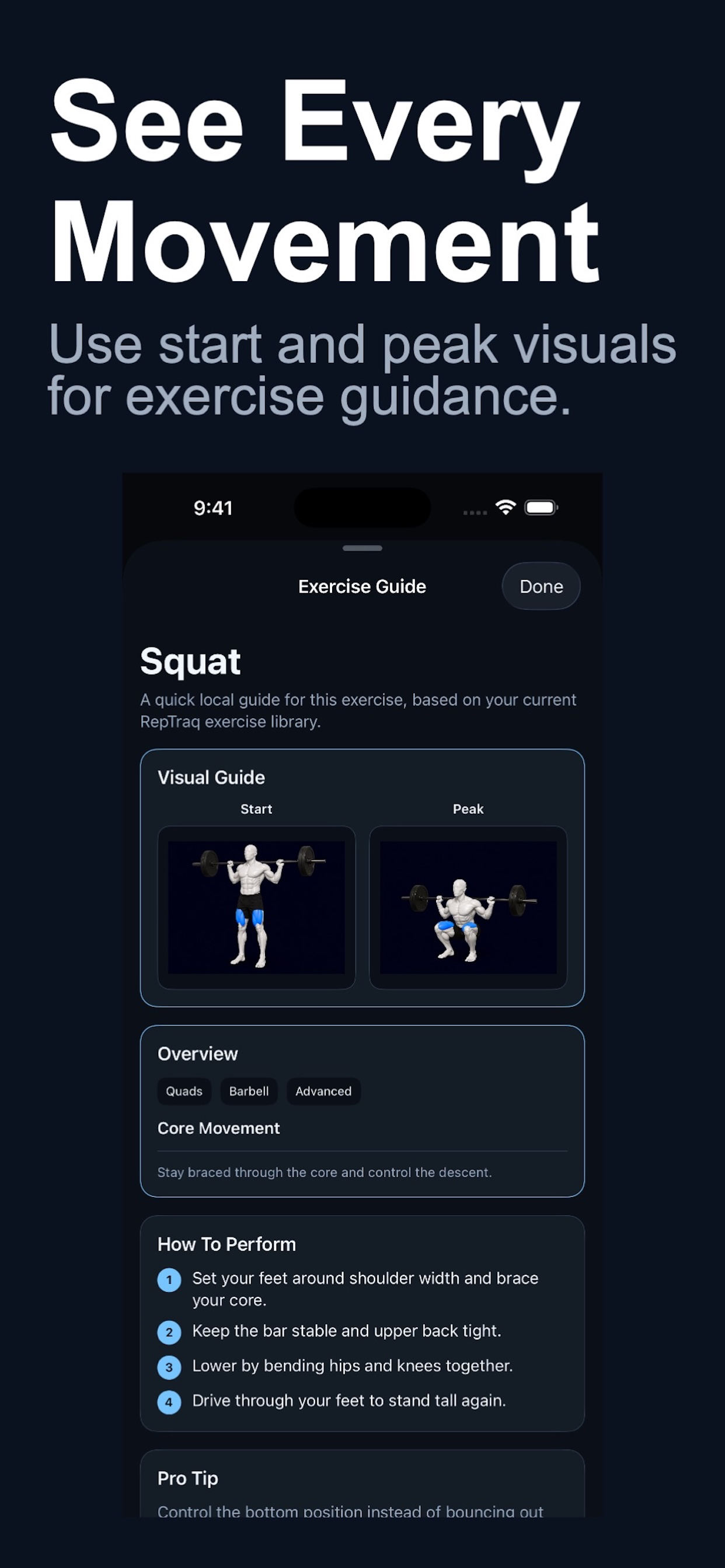 RepTraq screenshot 5