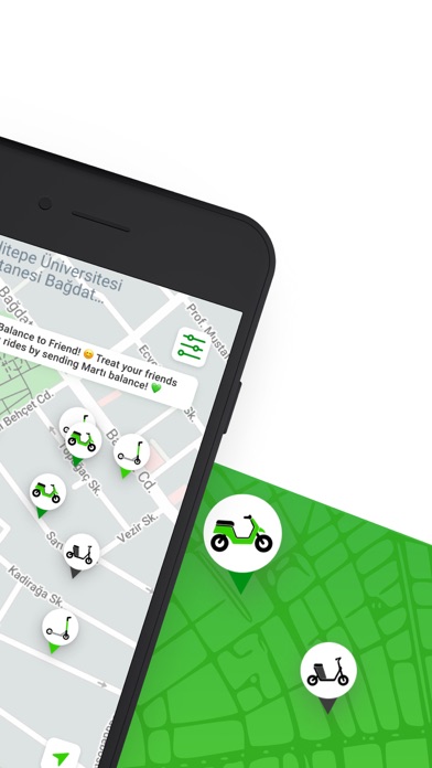 Screenshot 3 of MARTI: TAG & Scooter App