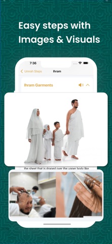 Umrah Guide Muslim Pilgrimage iPhone screenshot
