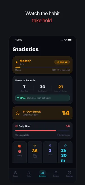 Pomodoro: Focus to Do screenshot 3