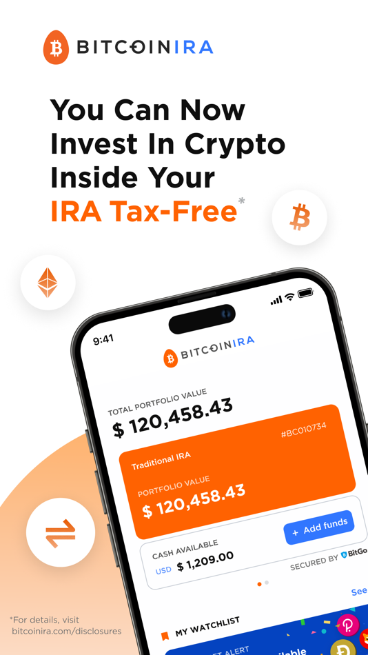 Bitcoin IRA: Crypto Retirement - 1.5.52 - (iOS)