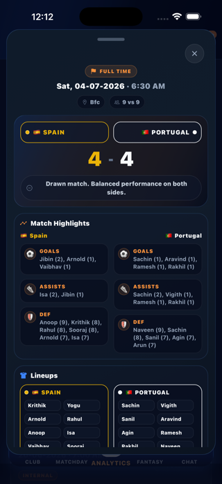 SOCCERHEROS MANAGER Screenshot 4 of 10