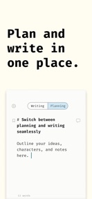 Epilogue - Book Writing App screenshot