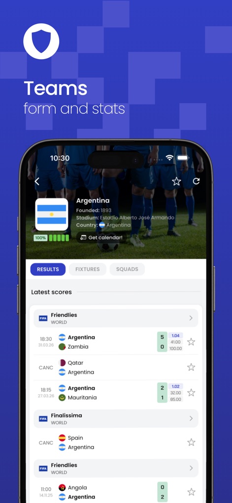 FastScore - Sports App | MWM