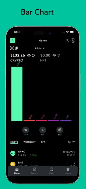NVXO Wallet: Crypto & BTC screenshot 2