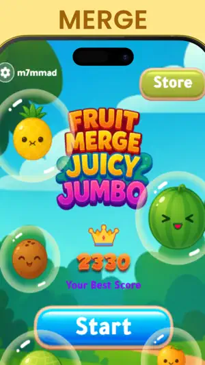 Fruit Merge - Juicy Jumbo screenshot 1