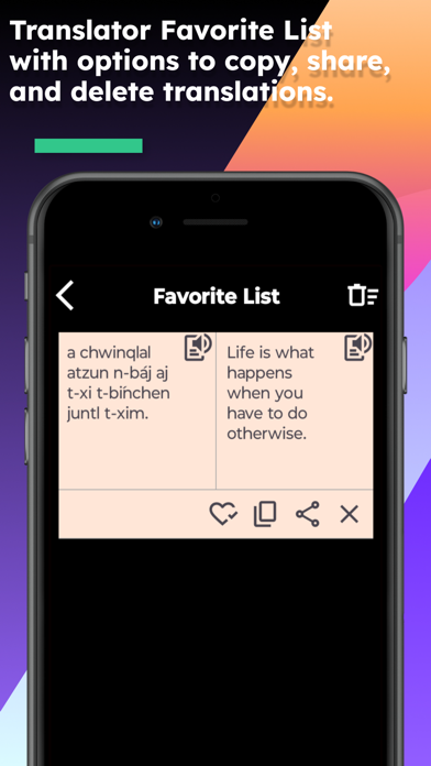 English Mam Translator Screenshot