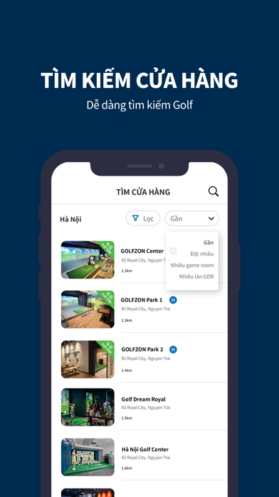 GOLFZON VIETNAM Screenshot