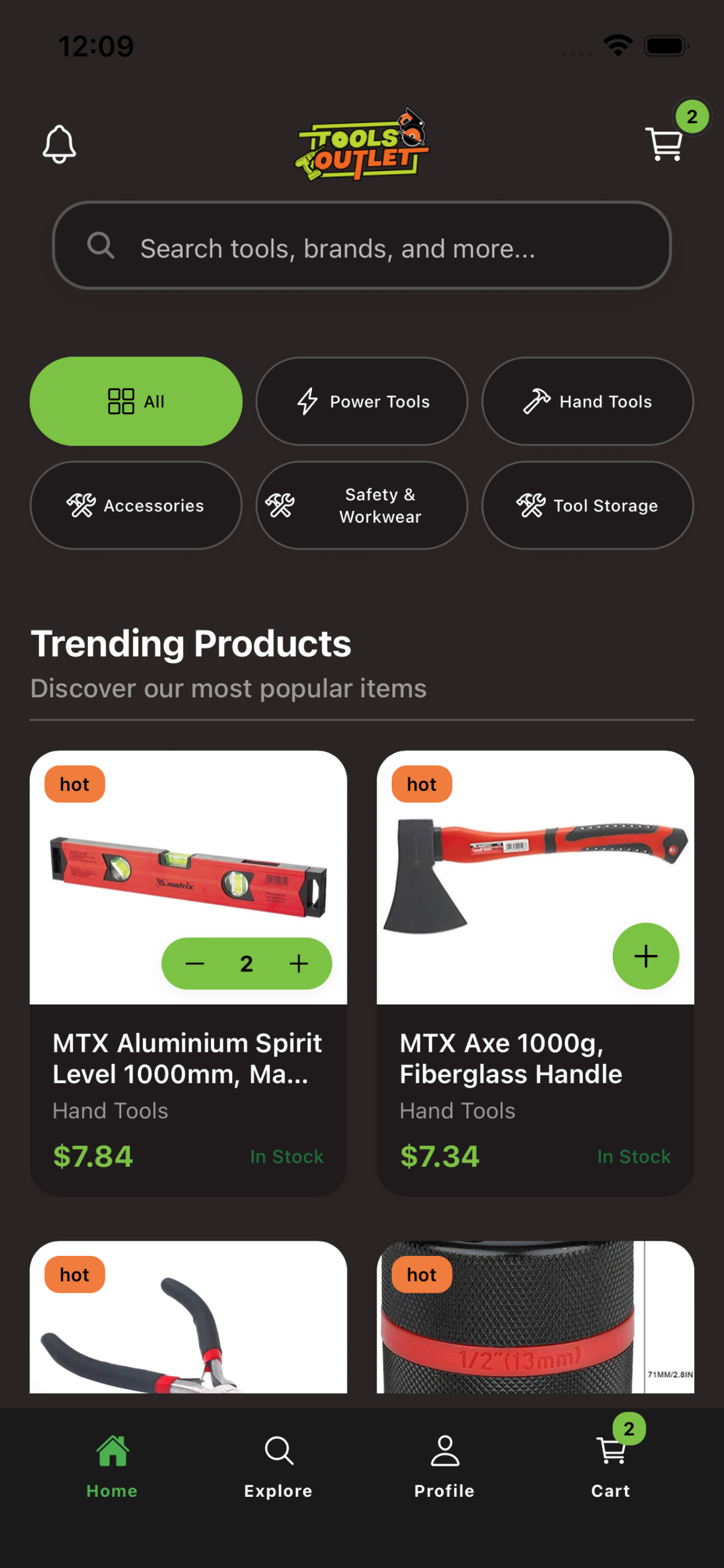Tools Outlet screenshot 3