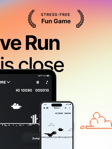 Steve - Dino Run iPad screenshot