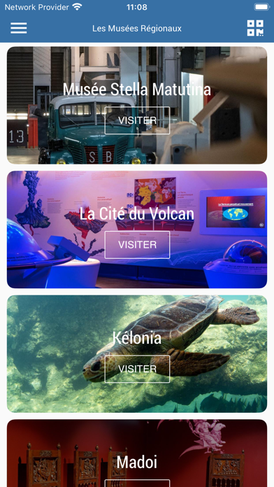 Les Musées Régionaux Screenshot