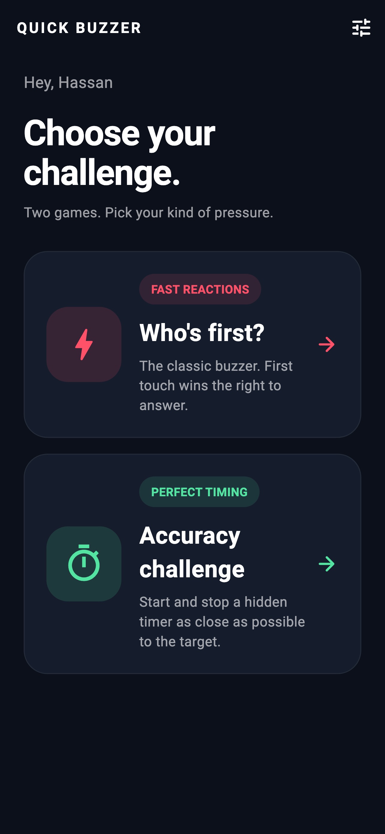Screenshot 3 of Quick Buzzer: Party Game