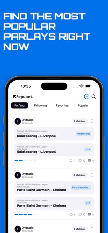 Repubet – Tips & Predictions Screenshot 1 of 5