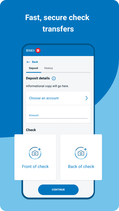 BMO Digital Banking screenshot