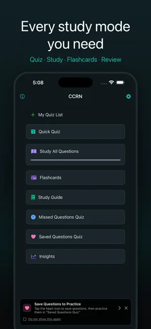 CCRN Exam Prep 2026: Adult screenshot 2