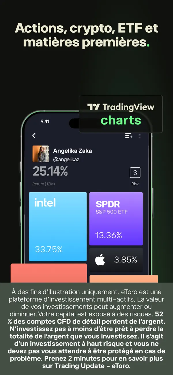 Screenshot #2 pour eToro: Trader & Investir