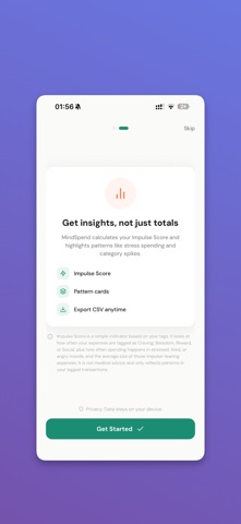 MindSpend screenshot