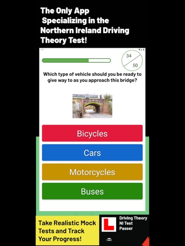 Driving Theory Ni Test Passer iPad screenshot
