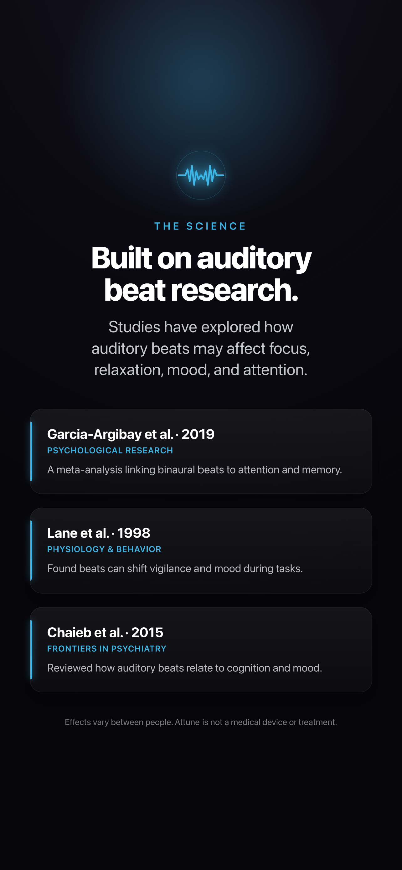 Attune - Binaural Beats