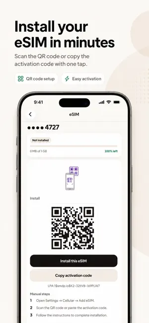 eSIMFly Tel : Travel eSIM Data screenshot 3