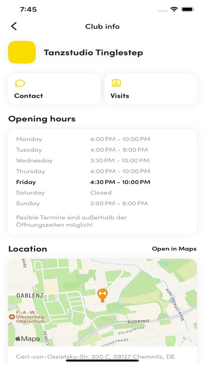 Tanzstudio Tinglestep