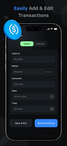 CashBook : Credit Account Book screenshot