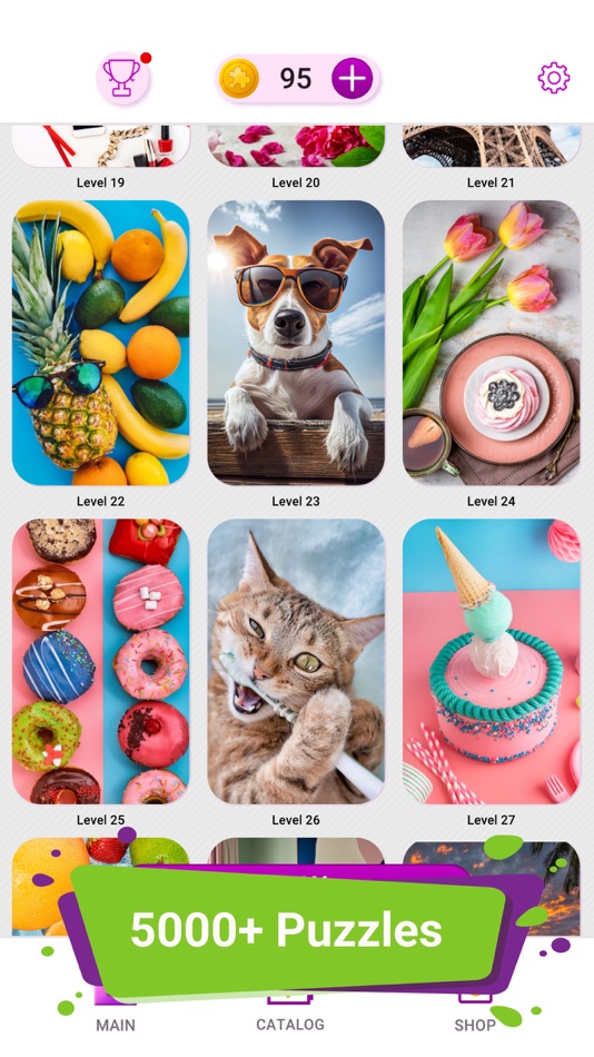 #3. Jigsort: jigsaw block puzzle (iOS) 由: Dmitrii Tertitskii