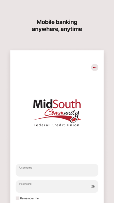 MidSouth Community FCU Mobile Screenshot