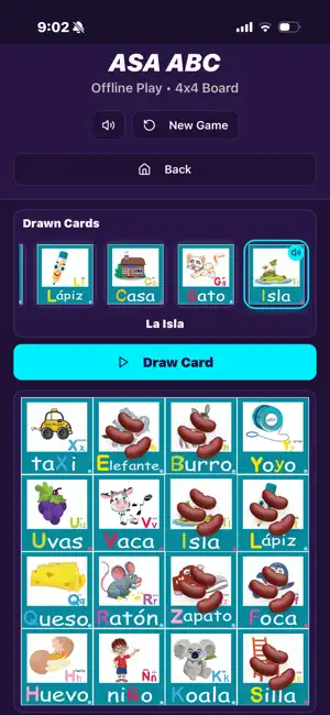 Austin Spanish Academy Loteria screenshot 1