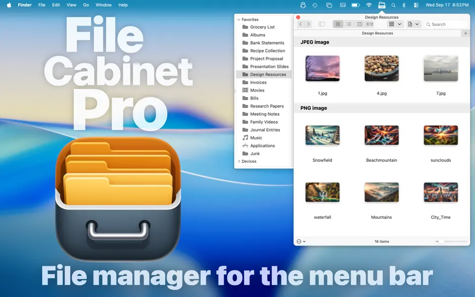 Screenshot 1 of File Cabinet Pro 8.7.2