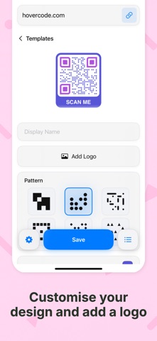 QR code generator - Hovercode screenshot