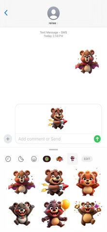 布姆熊贴纸 screenshot