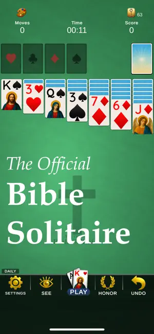 The Official Bible Solitaire® screenshot 1