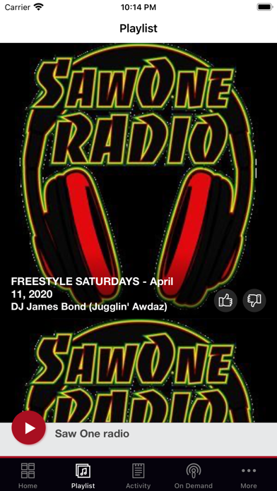 Saw One radio Screenshot