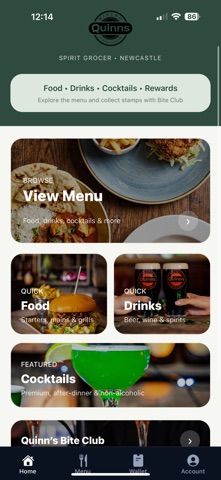 Quinns Bar Newcastle screenshot