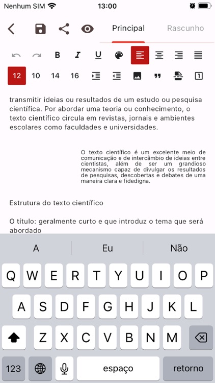 Criar Documento de Texto PDF