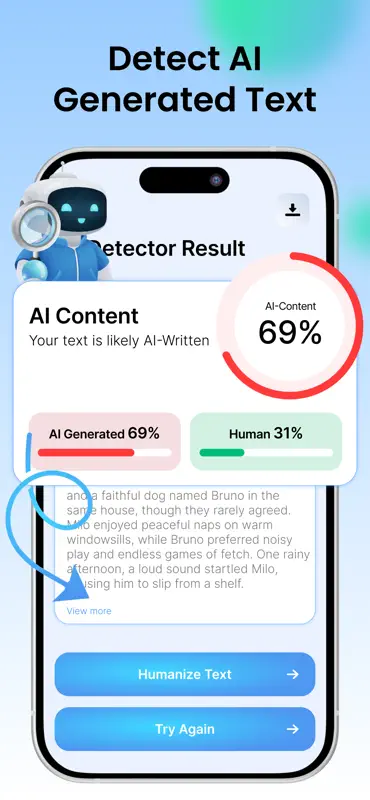 Writefast: Less AI Writing screenshot 2 of 4