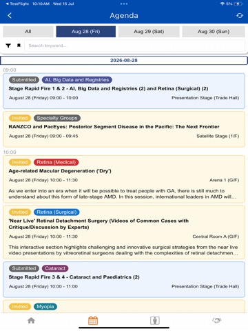 APVRS ID iPad screenshot
